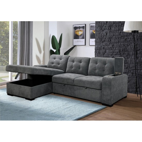 Sofa chaise longue avec divan-lit IF-9050
